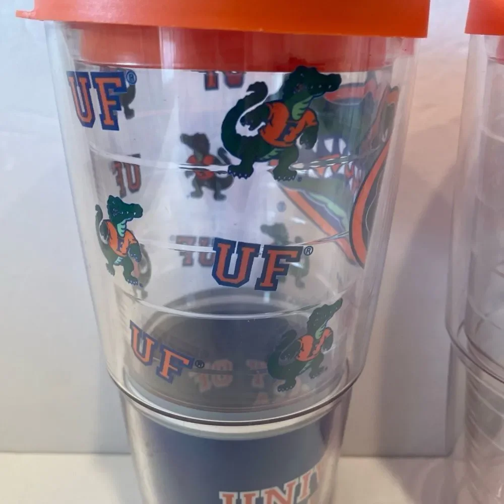 Tervis Florida Gators Tumblers with Orange LidsTervis 16 oz